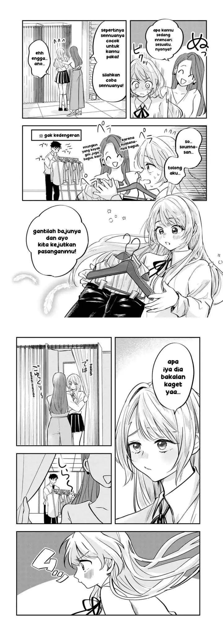 Aisare Tenshi na Classmate ga, Ore ni Dake Itazura ni Hohoemu chapter 3 halaman 8