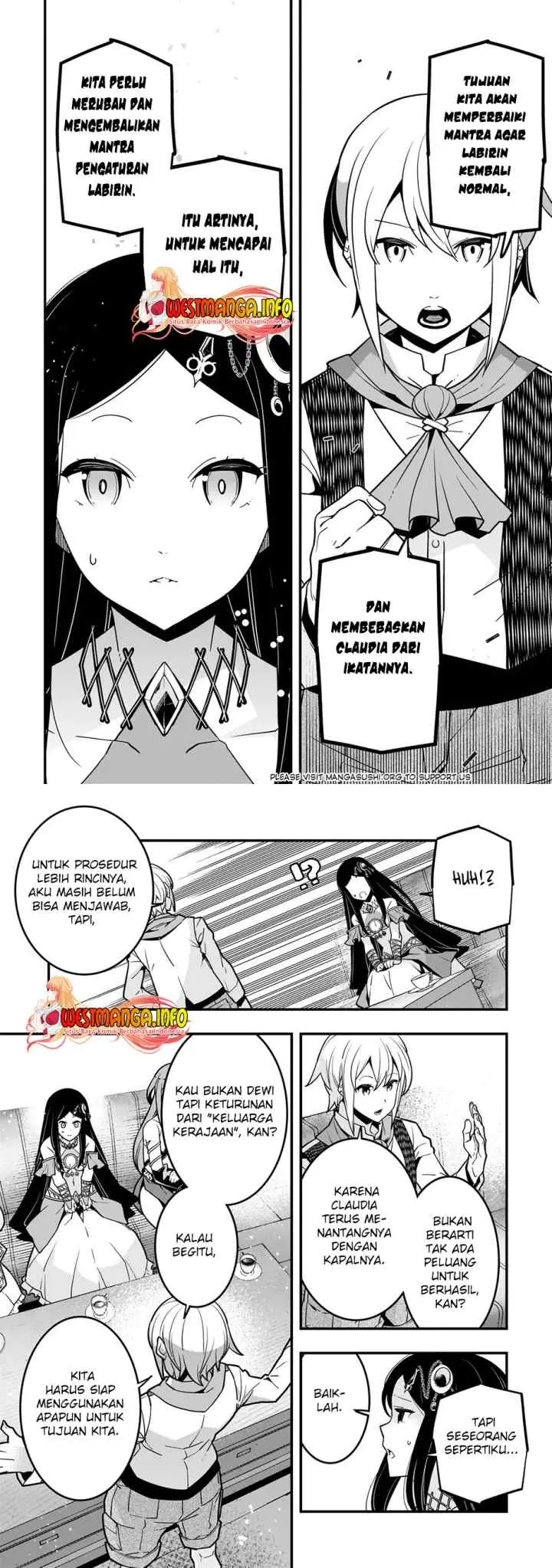 Kyoukai Meikyuu to Ikai no Majutsushi chapter 62 halaman 12