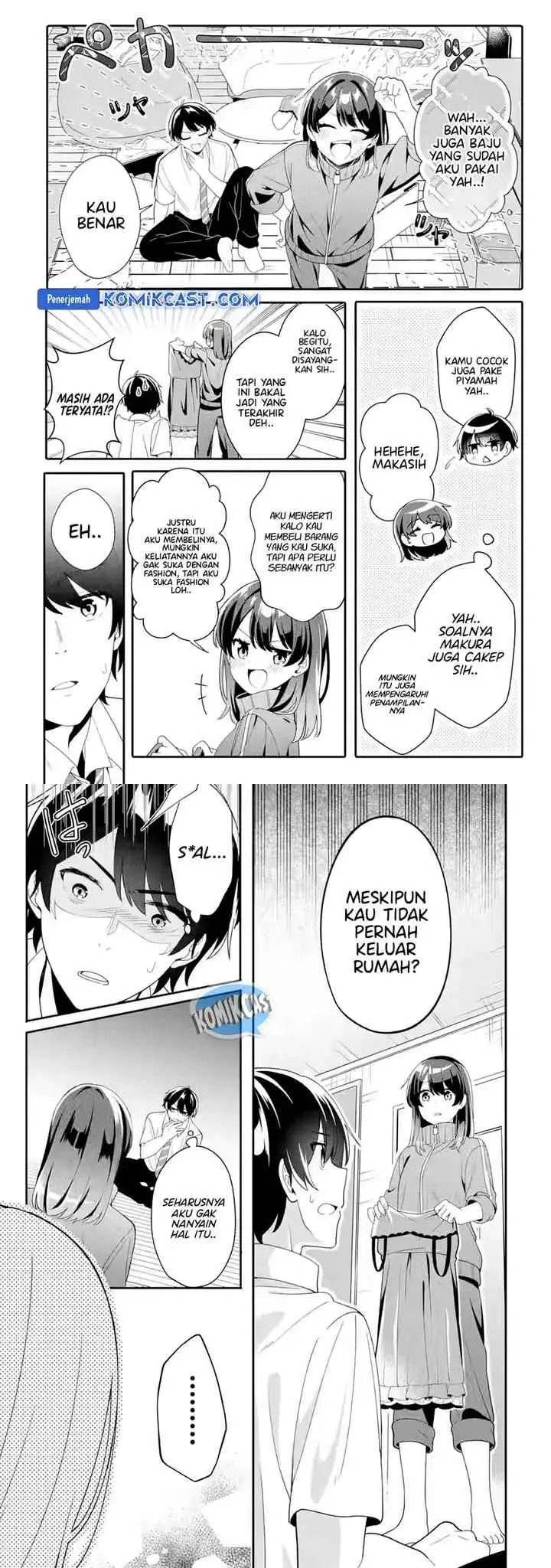 Muboubi Kawaii Pajama Sugata no Bishoujo to Heya de Furikiri chapter 3 halaman 10