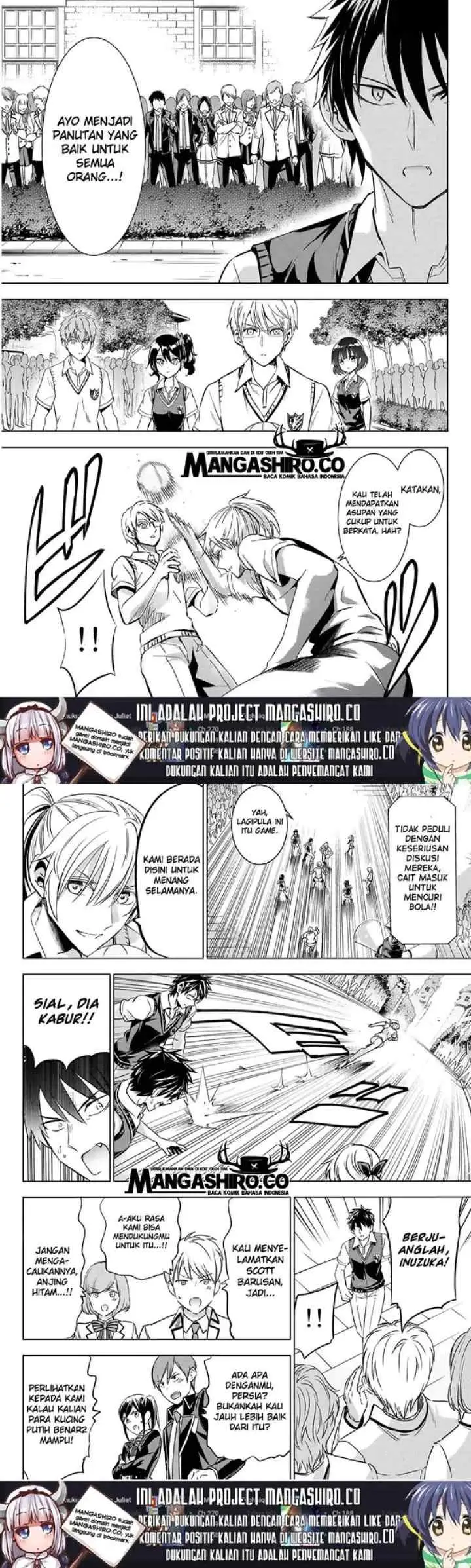 Kishuku Gakkou no Juliet chapter 95 halaman 10