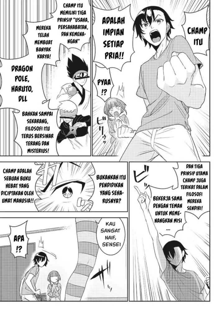Matei Kyoushi to Juuzoku Shoujo no Haitoku Keiyaku chapter 5.1 halaman 10