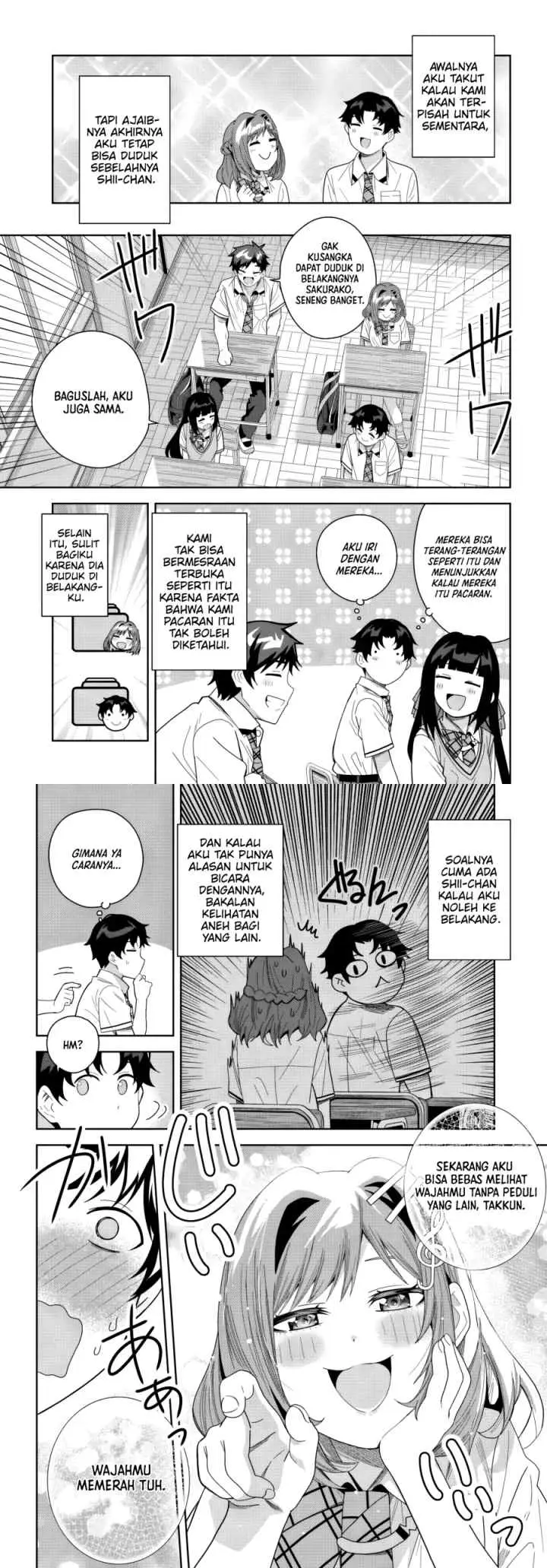 Classmate no Moto Idol ga, Tonikaku Kyodou Fushin Nan desu chapter 24 halaman 12