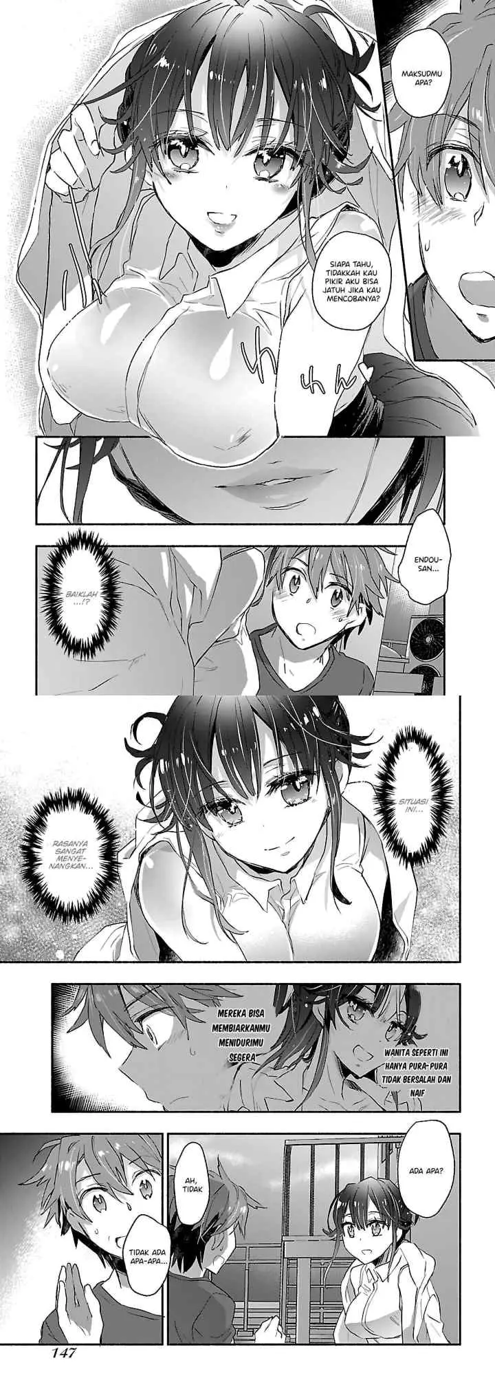 Yankee Musume ni Natsukarete Kotoshi mo Juken ni Shippai Shisou Desu chapter 5 halaman 8