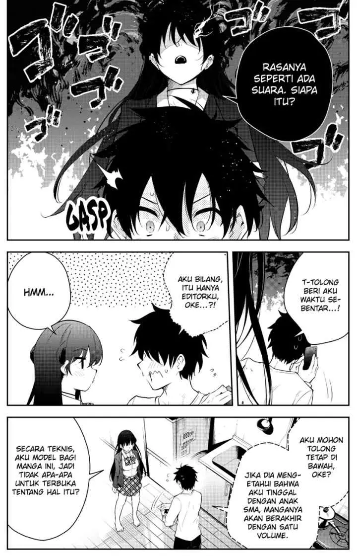 Mishiranu Joshikousei ni Kankensareta Mangaka no Hanashi chapter 40 halaman 6