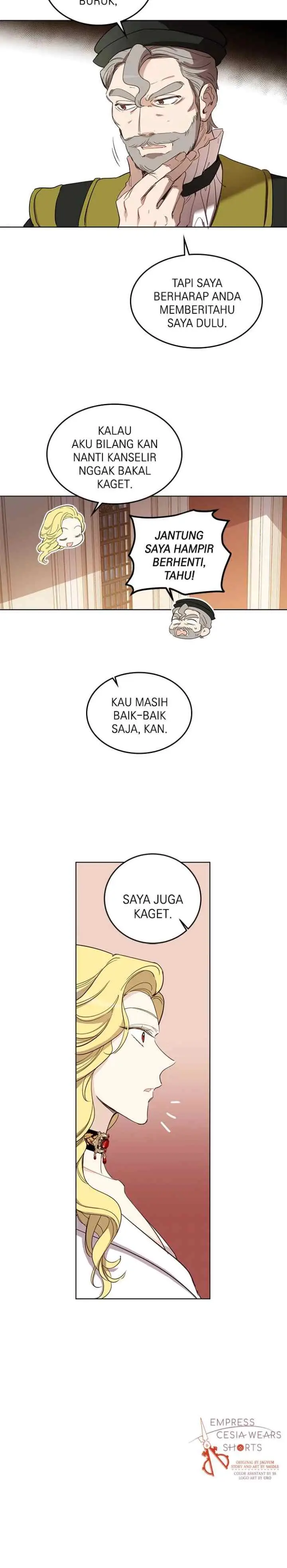 Queen Cecia's Shorts chapter 57 halaman 17