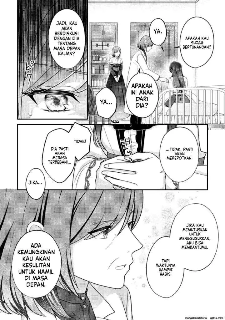 Heroine ga Kuru Mae ni Ninshin shimashita ~Tsunda Hazu no Akuyaku Reijou desuga, Douyara Chigau youdesu~ chapter 11.1 halaman 7
