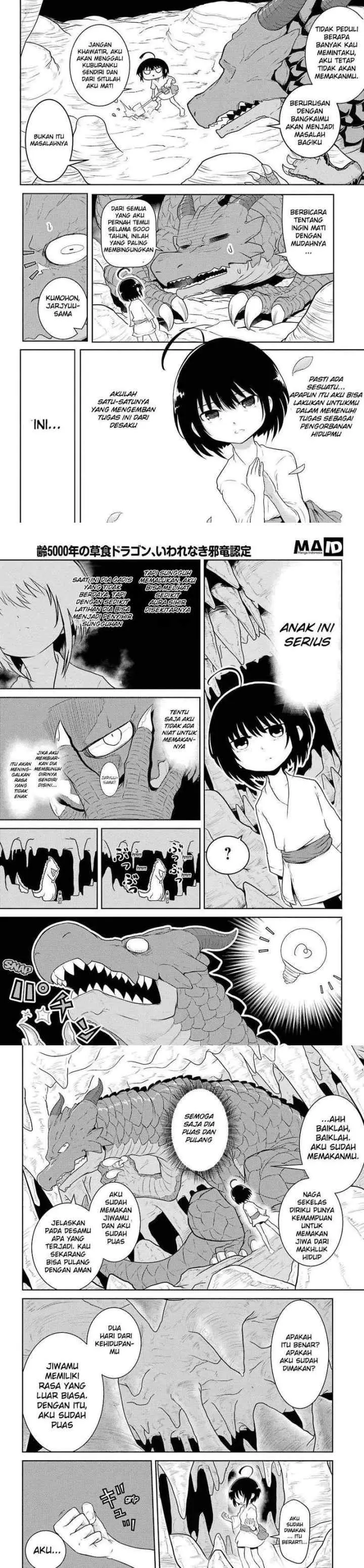 Weak 5000-Year Old Vegan Dragon chapter 1 halaman 4