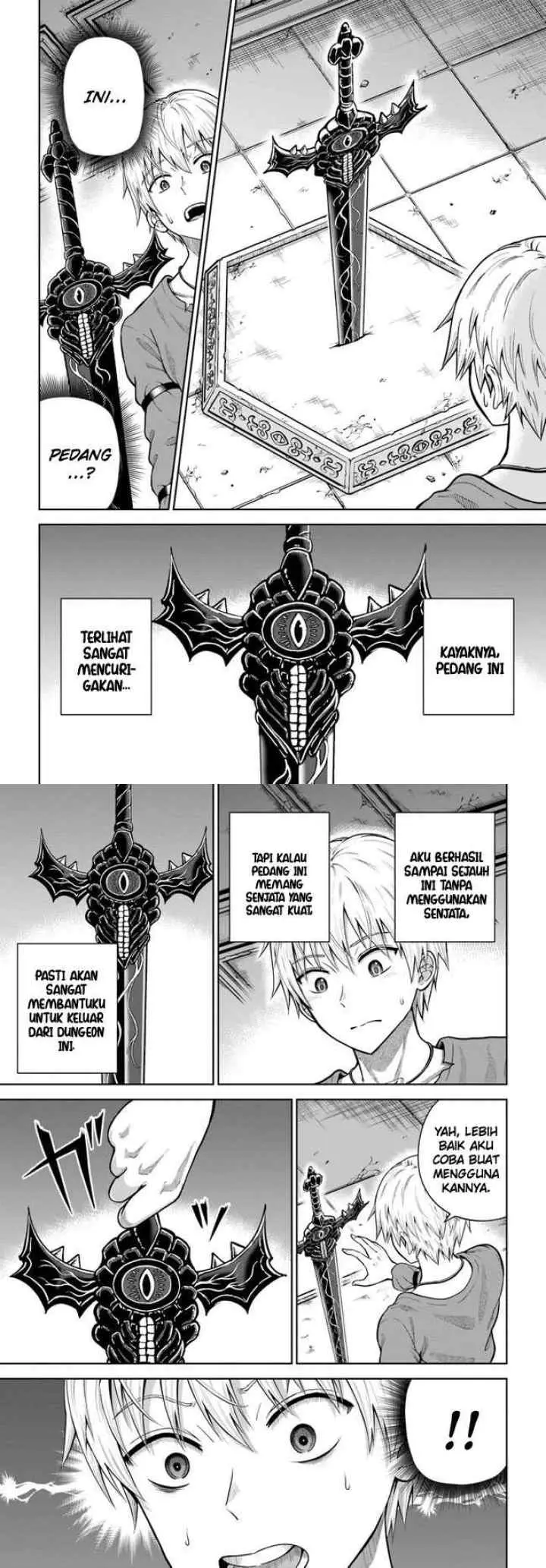 Dungeon ni Hisomu Yandere na Kanojo ni Ore wa Nando mo Korosareru chapter 7 halaman 4