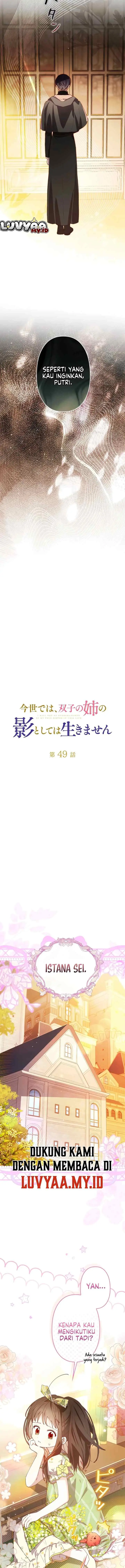 I Will Not Be Shadowed By My Twin Sister In This Life chapter 49 halaman 8
