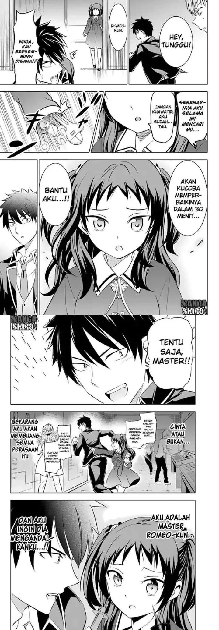 Kishuku Gakkou no Juliet chapter 39 halaman 9