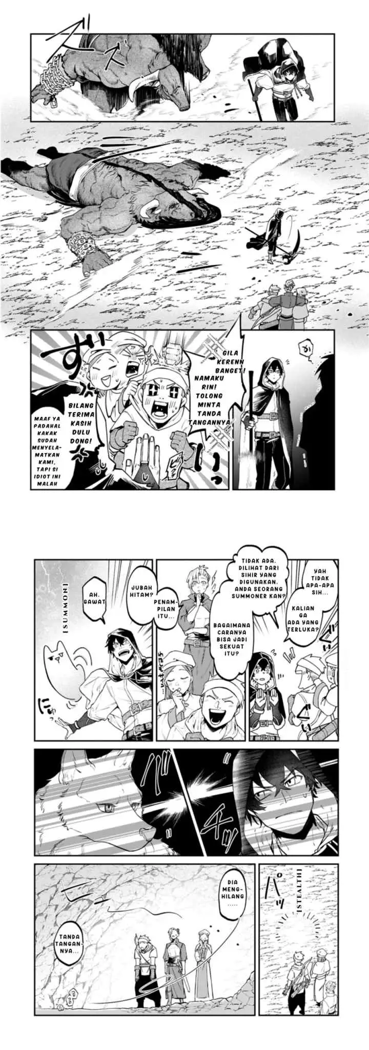 Isekai Summoner, Shinwa no Kaibutsu-tachi to Gendai de Musou suru: Uragirareta Moto Eiyuu wa, Aikasaname na Nakama to Heiwa ni Kurashitai chapter 4 halaman 11
