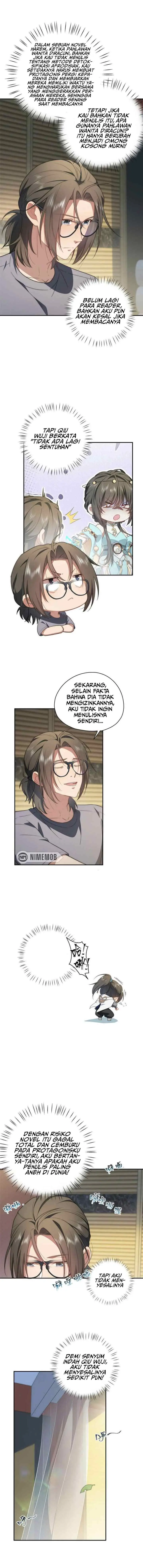 What Do You Do If the Heroine Escapes From Your Novel chapter 17 halaman 4