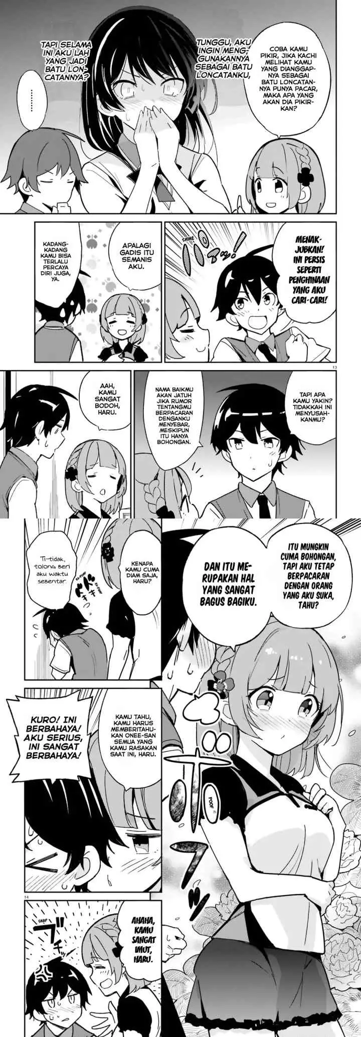 Osananajimi ga Zettai ni Makenai Love Comedy chapter 3 halaman 6