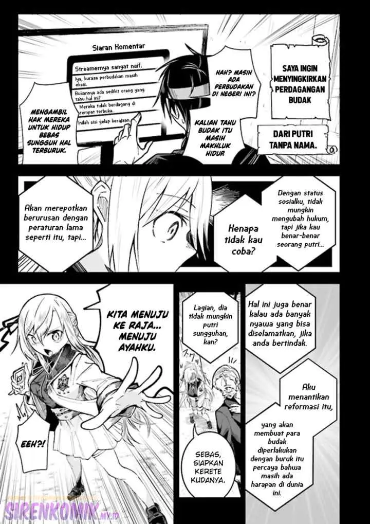 Isekai de Haishin Katsudou wo Shitara Tairyou no Yandere Shinja wo Umidashite Shimatta Ken chapter 2 halaman 12