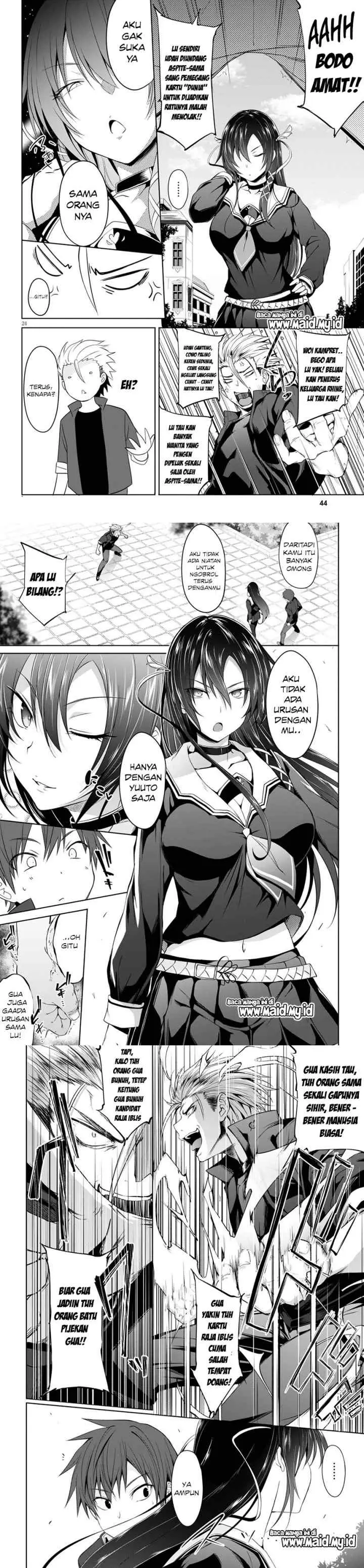 Maou Gakuen no Hangyakusha chapter 1 halaman 11
