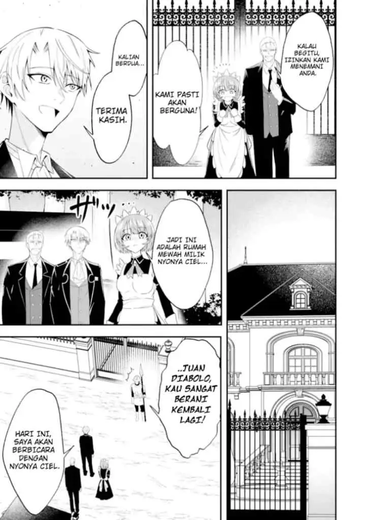 Saiyaku Kyuu Sukiru ~Boushoku Maou~ Mochi no Akuyaku Kizoku ni Tensei Shimashita ga, Shokei Sare chapter 2.2 halaman 8