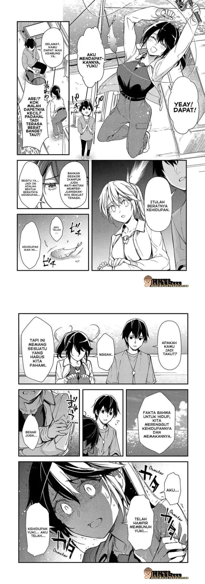 Ore ni Trauma wo Ataeta Joshi-tachi ga Chirachira Mitekuru kedo, Zannen desu ga Teokure desu chapter 31 halaman 4