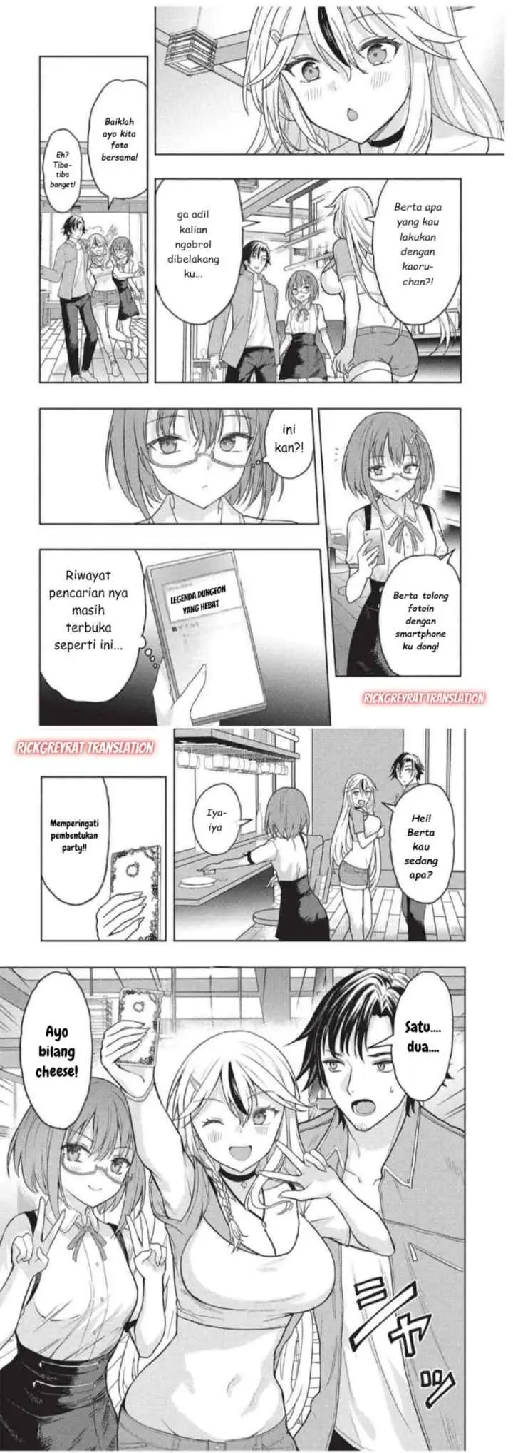 Gal to Dungeon to Shuukai Okure no Tansaku Eiyuutan ~Moto Legend Ima wa Wakeari tei Rank Tansakushana Ore ga, S-Kyuu Gal ni Natsukare Makutte Ikusei wo Makase Sareta~ chapter 5 halaman 11