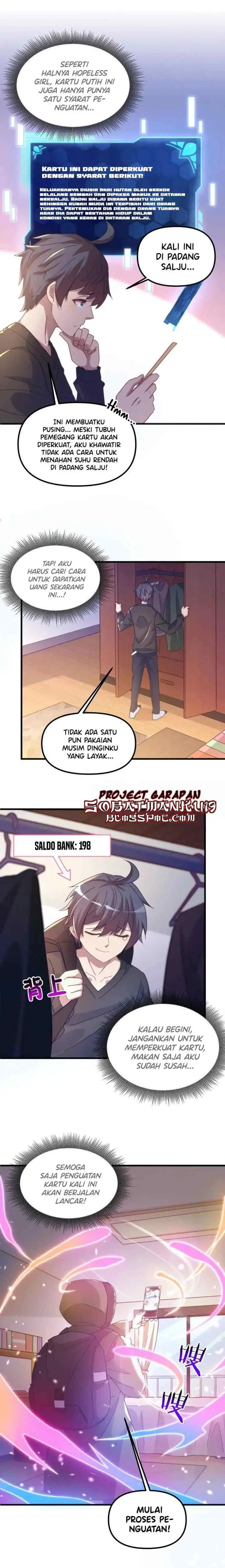 My Card Has Limitless Enhance chapter 4 halaman 6