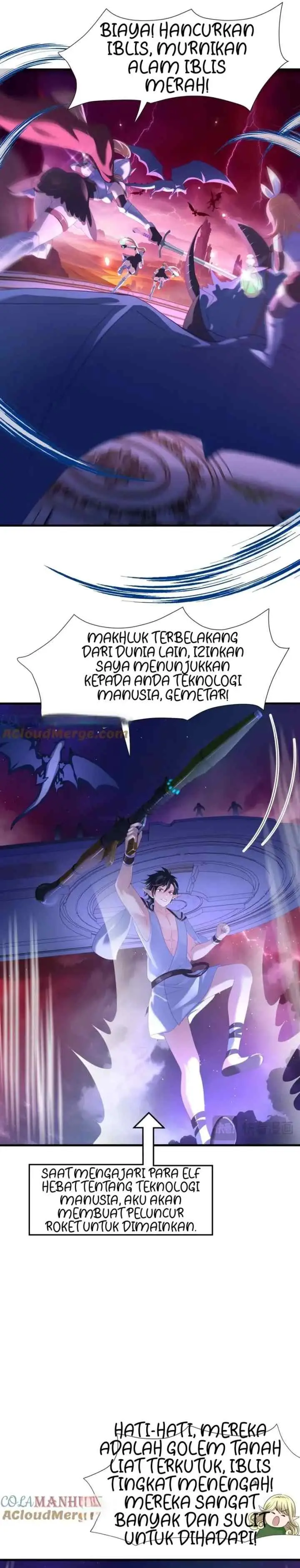 After Merging With the Goddess, I Am Invincible chapter 56 halaman 8