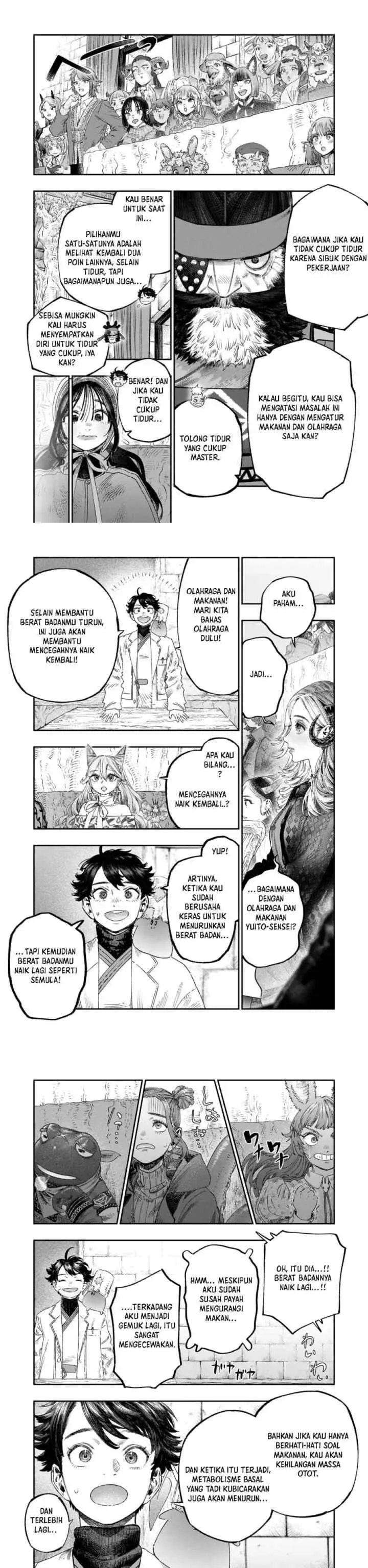 Koudou ni Hattatsu Shita Igaku wa Mahou to Kubetsu ga Tsukanai chapter 39 halaman 4