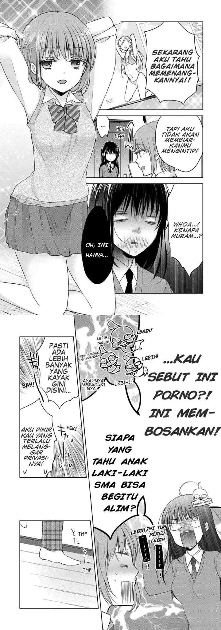 Midara na Ao-chan wa Benkyou ga Dekinai chapter 8 halaman 15