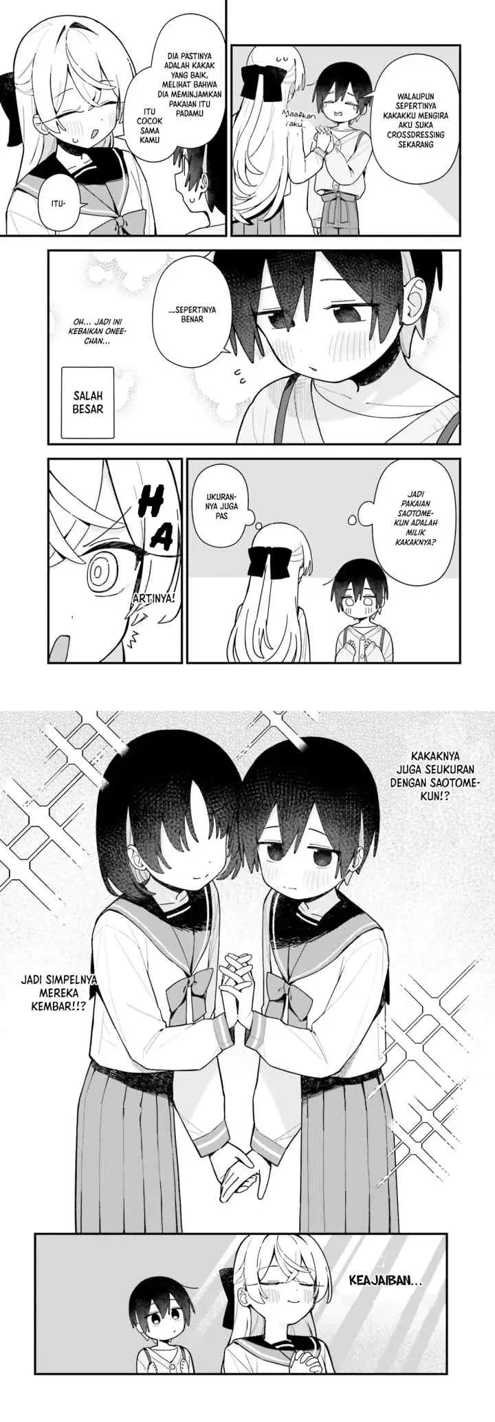 Kawaibara-senpai wa Kawaii (Saotome-kun) ga Suki! chapter 5 halaman 5