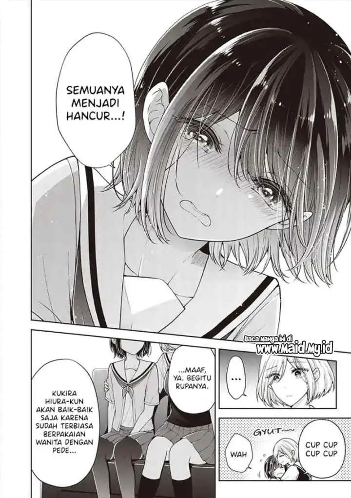 Osananajimi(♂) wo Onnanoko ni Shiteshimatta Hanashi chapter 43 halaman 10