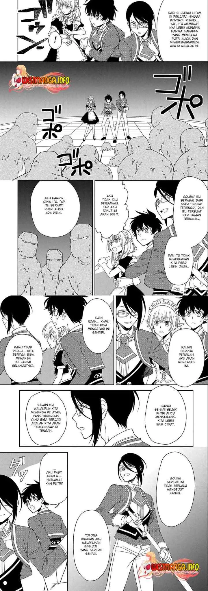 Ningen Dakedo Maougun Shitennou Ni Sodaterareta Ore Wa, Maou No Musume Ni Aisare Shihai Zokusei No K chapter 8 halaman 13