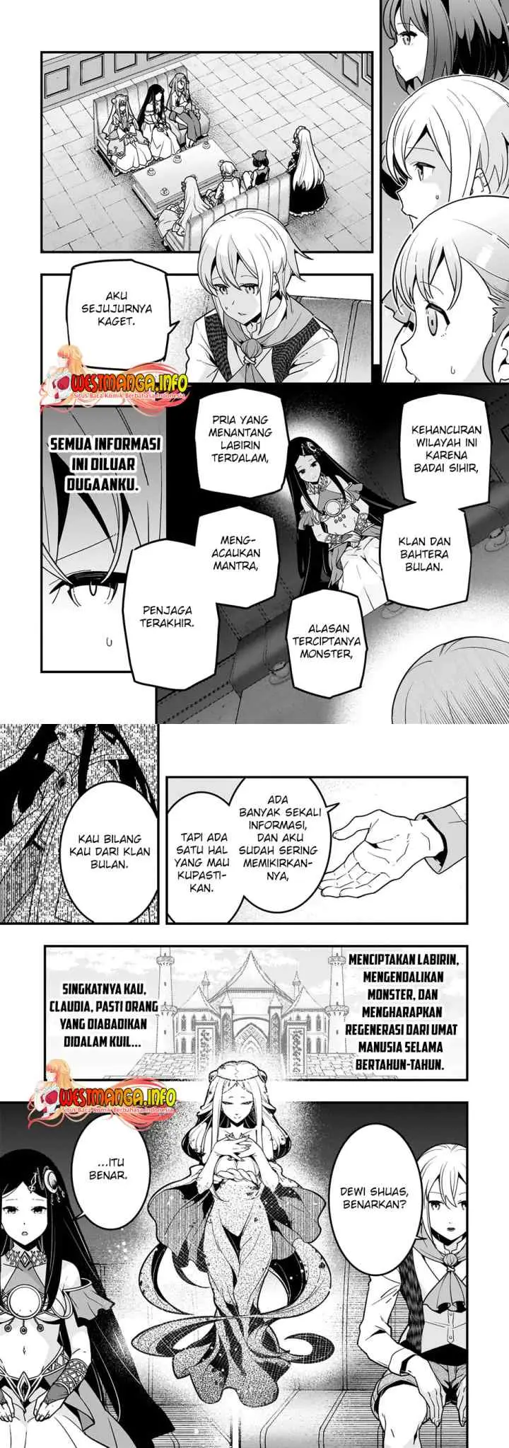 Kyoukai Meikyuu to Ikai no Majutsushi chapter 62 halaman 8