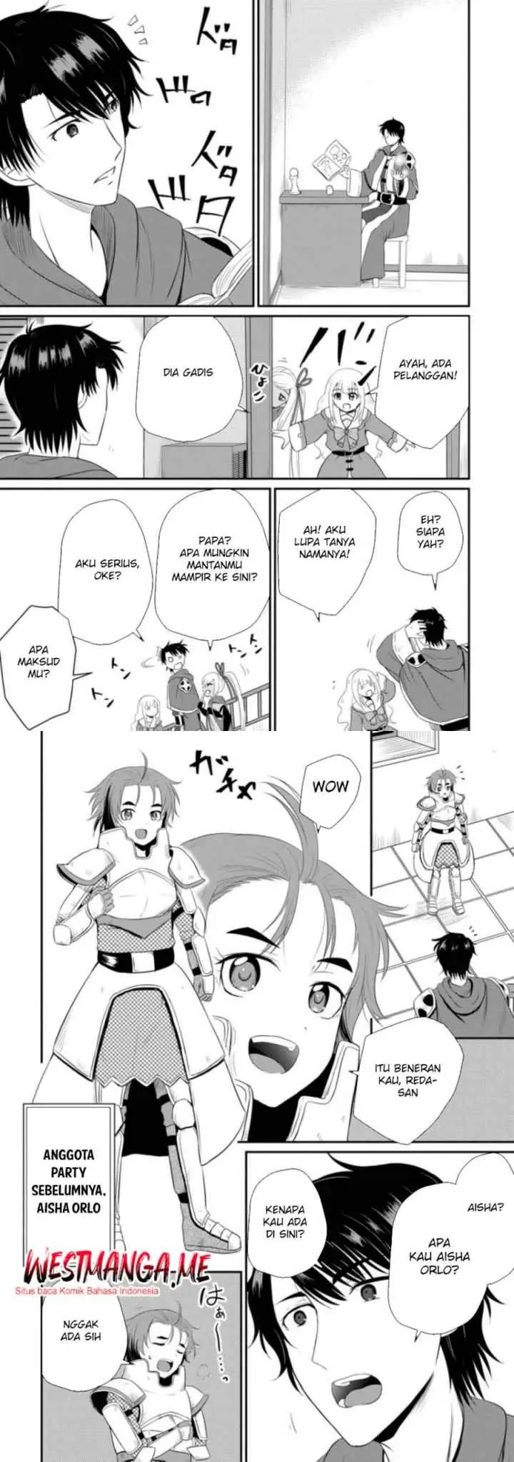 Ossan Teihen Chiyushi to Mana Musume no Henkyou Raifu chapter 11 halaman 9