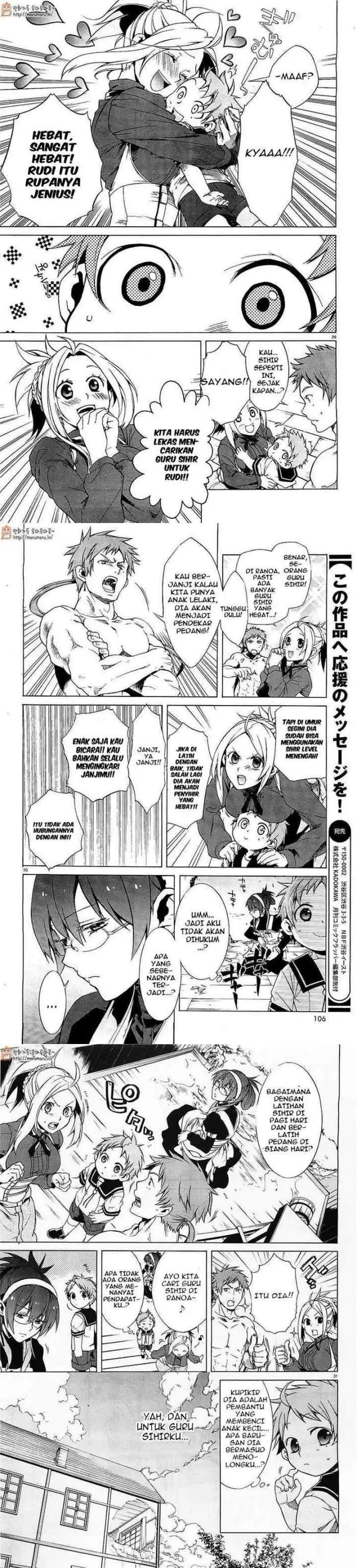Mushoku Tensei: Isekai Ittara Honki Dasu chapter 1 halaman 12