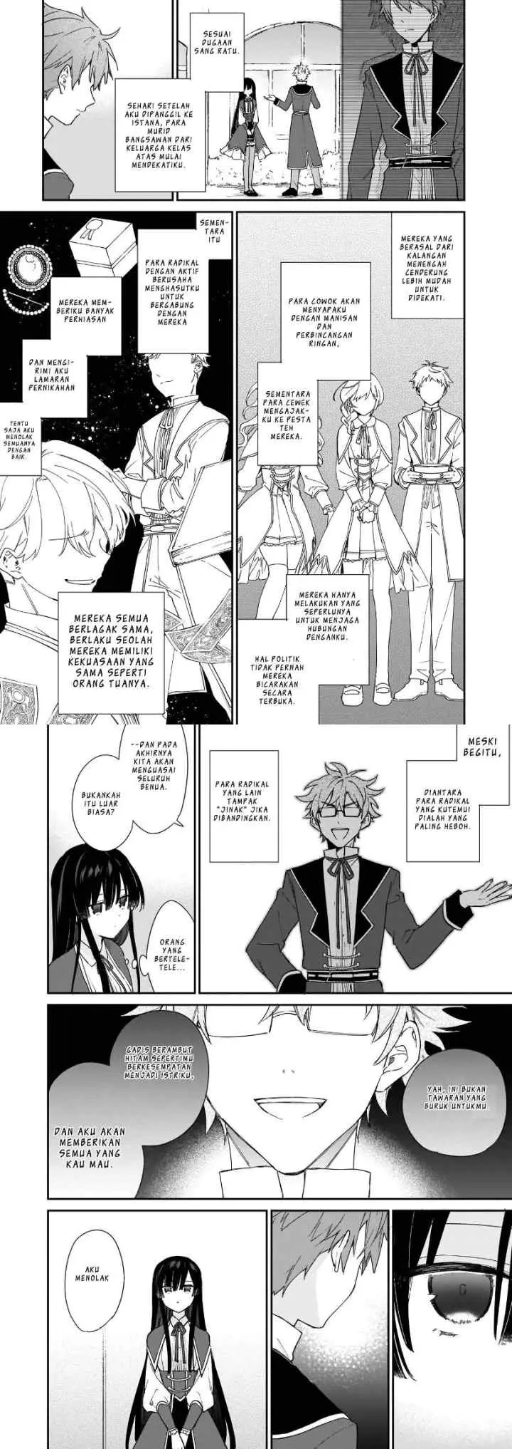Akuyaku Reijou Reberu 99 ~Watashi wa UraBOSU desuga Maou de wa arimasen~ chapter 4 halaman 4