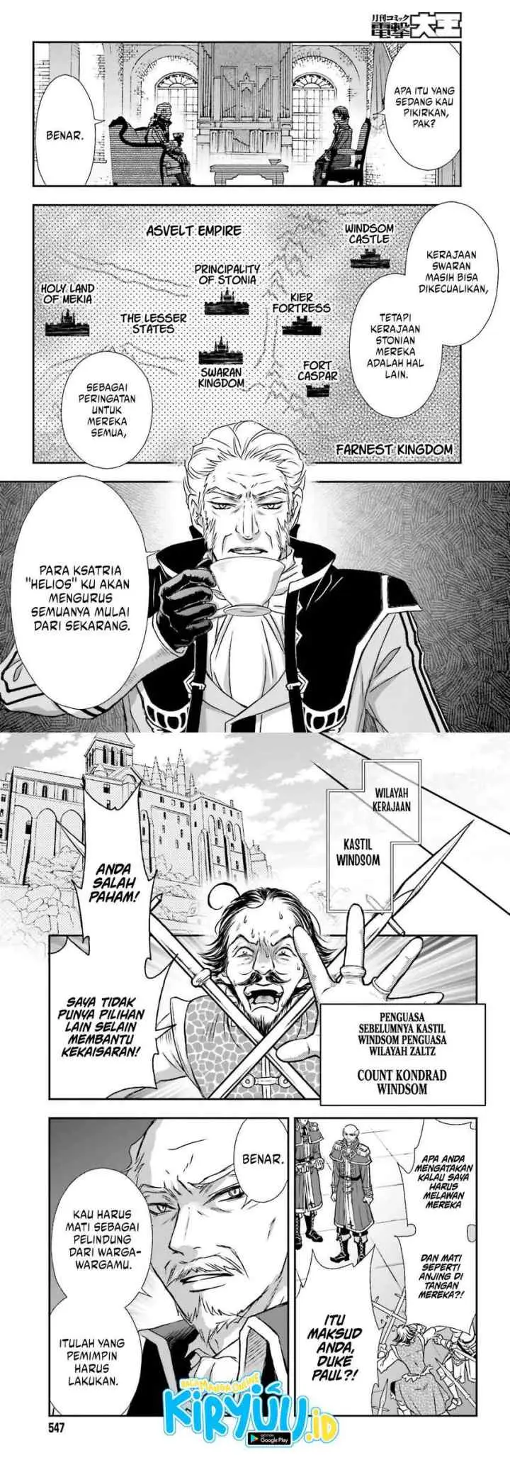 Shinigami ni Sodaterareta Shoujo wa Shikkoku no Tsurugi wo Mune ni Idaku chapter 39 halaman 10