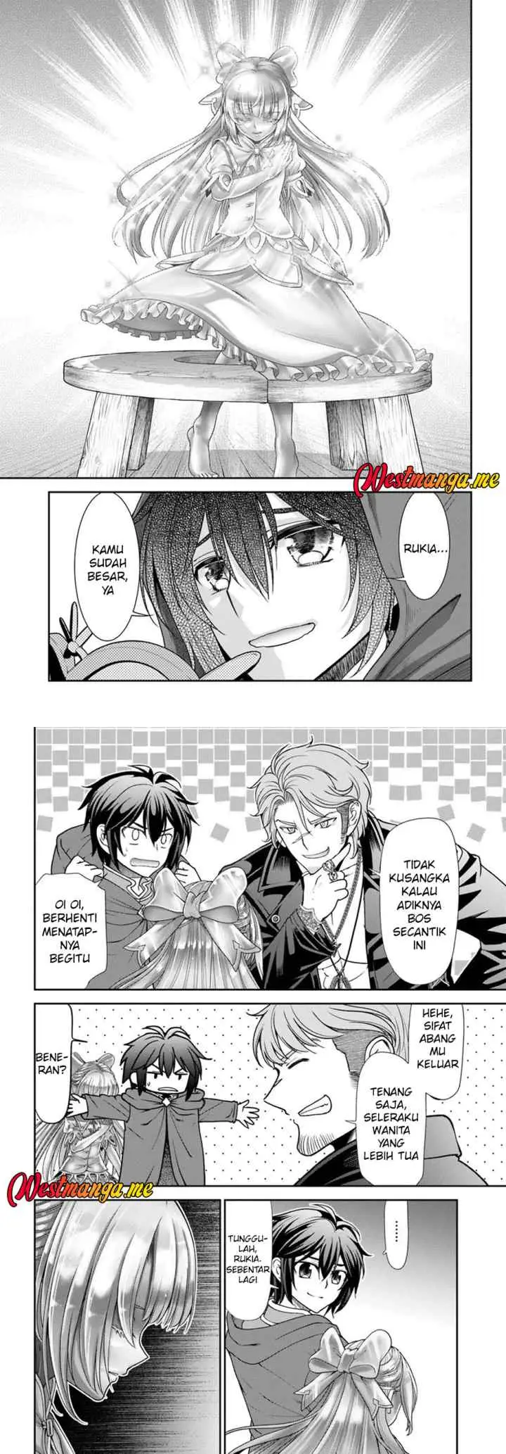 Tenohira Kaitaku Mura de Isekai Kenkokuki: Fueteku Yome-tachi to Nonbiri Mujintou Life chapter 63 halaman 10