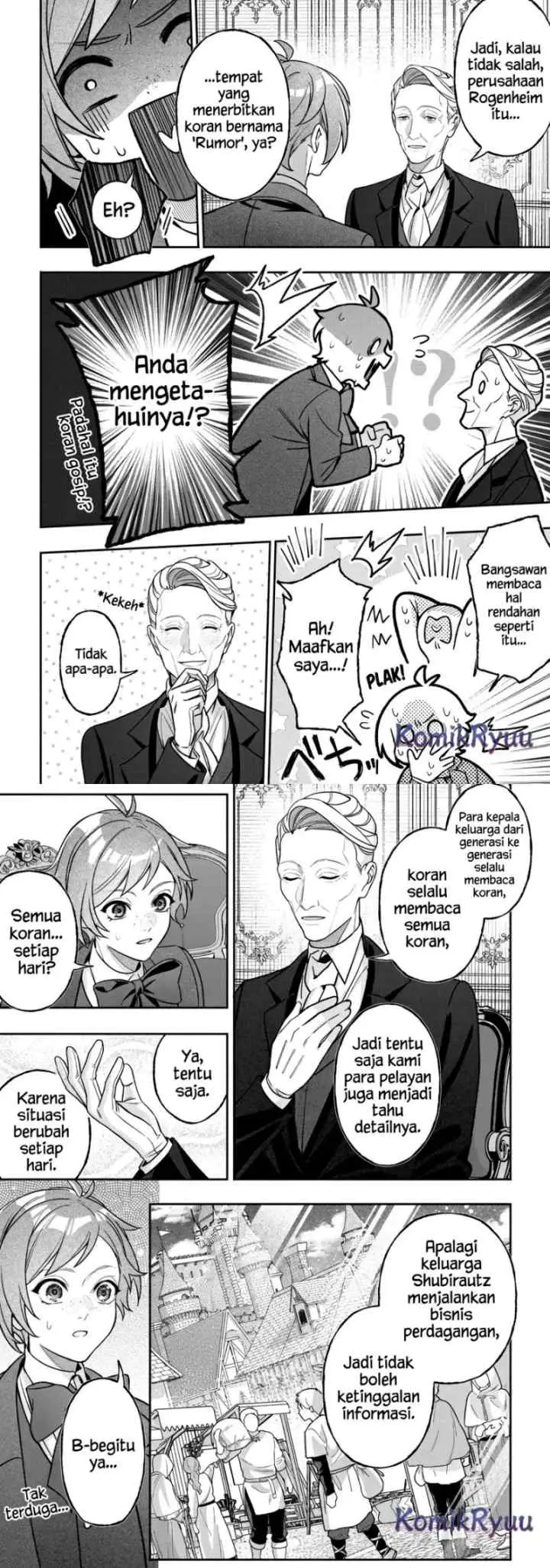 Akuyaku Reijou no Yuigon Jou chapter 5 halaman 8