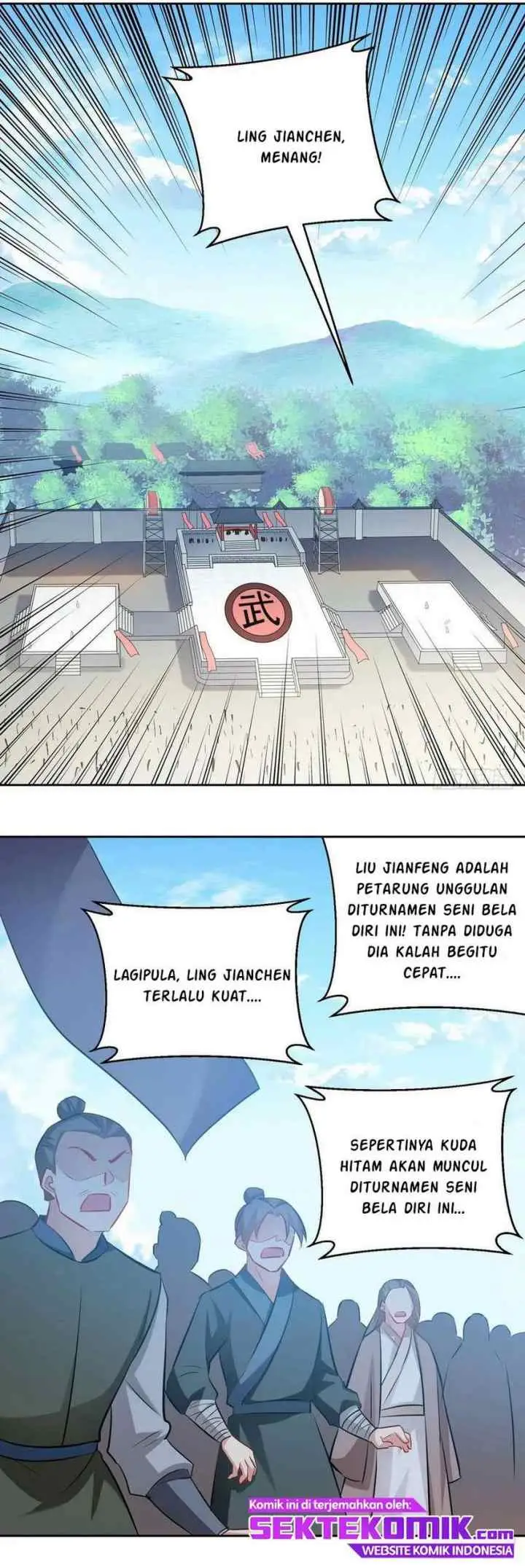Ling Tian Shendi chapter 133 halaman 6