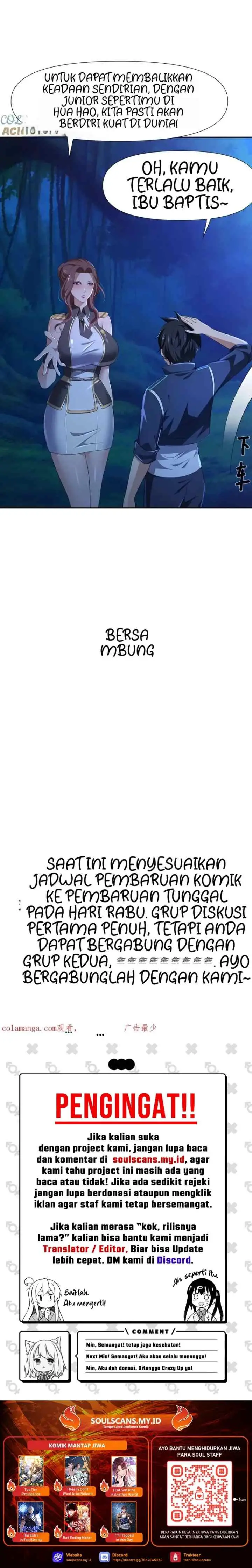 After Merging With the Goddess, I Am Invincible chapter 77 halaman 12