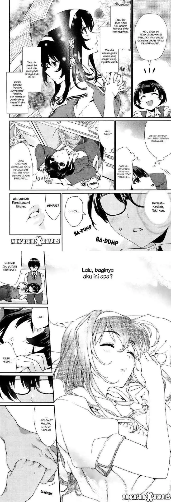 Saenai Heroine no Sodatekata: Koisuru Metronome chapter 1 halaman 19