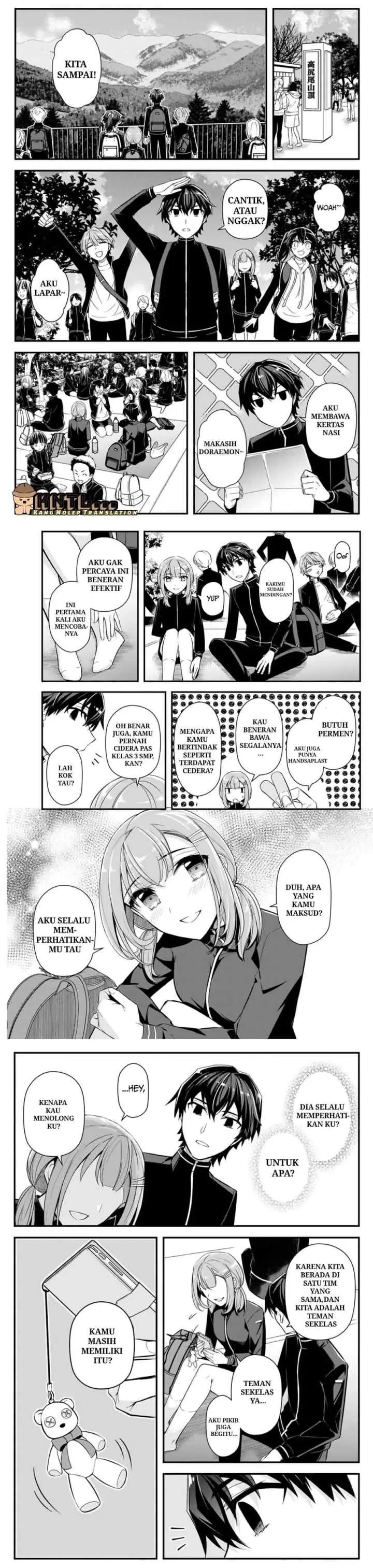 Ore ni Trauma wo Ataeta Joshi-tachi ga Chirachira Mitekuru kedo, Zannen desu ga Teokure desu chapter 3 halaman 8