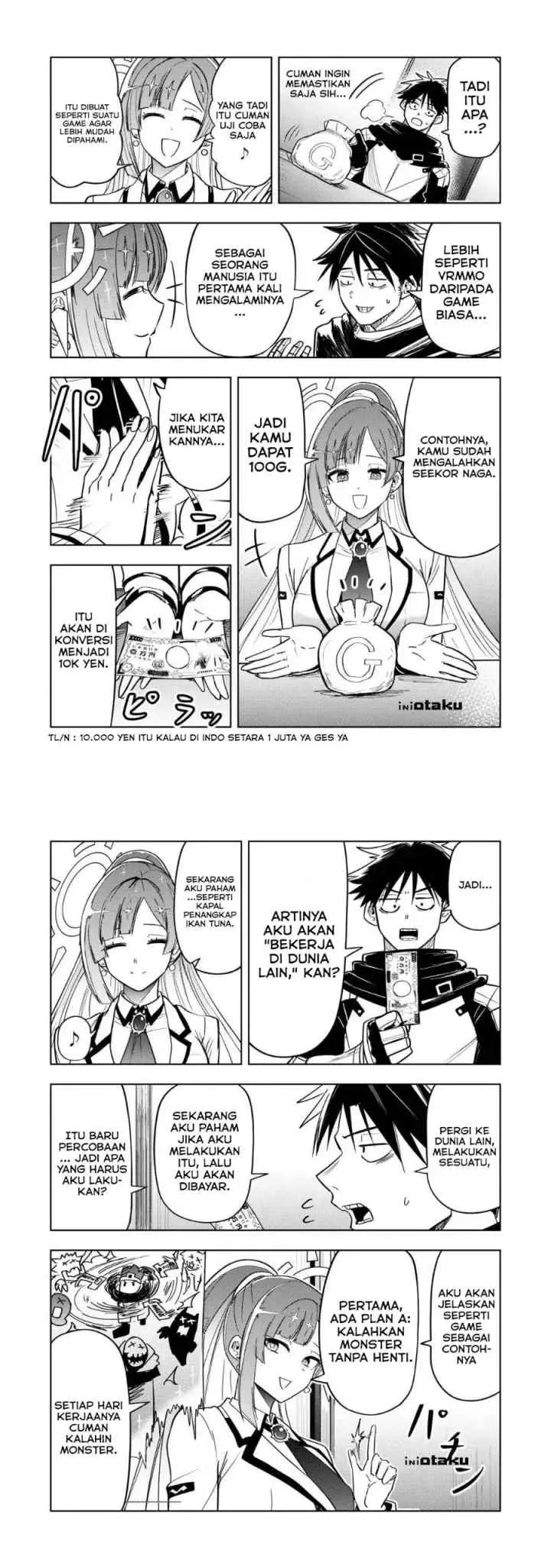 Isekai Dekasegi - Nenshuu Icchouen wo Mochikaeru Kantan na Oshigoto chapter 1.2 halaman 9