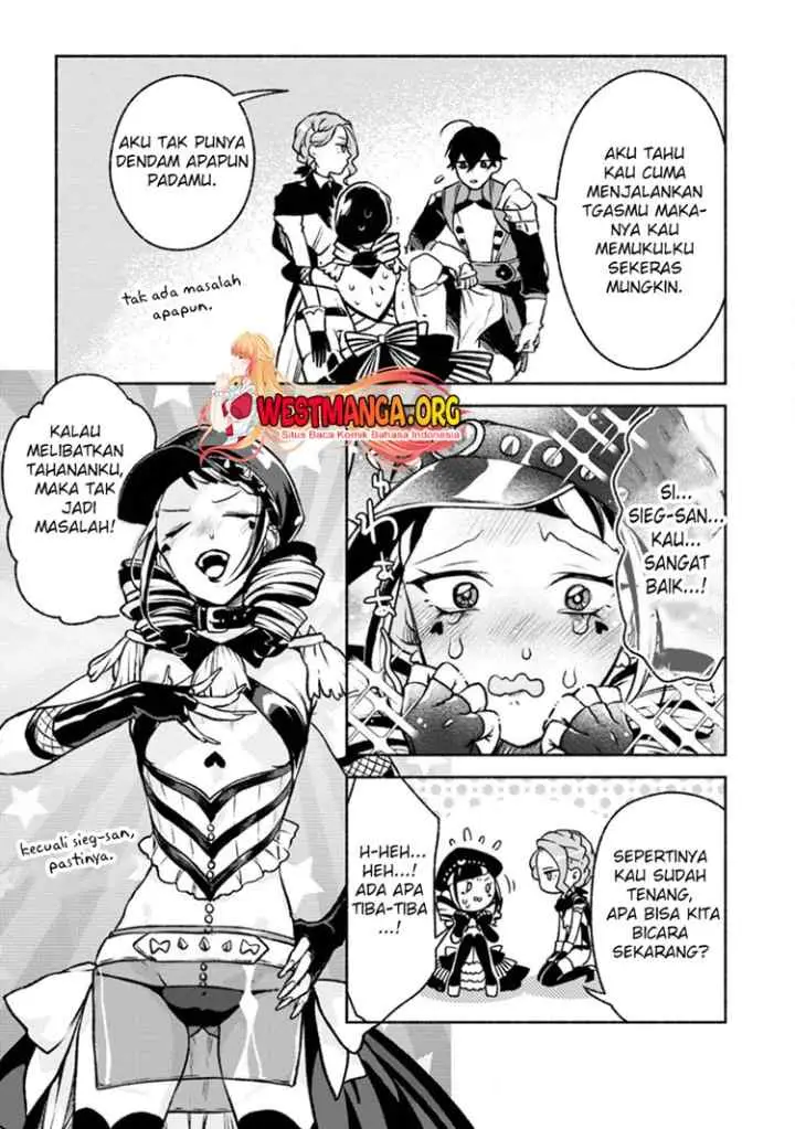 Sono Monban, Saikyou Nitsuki: Tsuihou Sareta Bougyo Ryoku 9999 no Senshi, Outo no Monban Toshite Musou Suru chapter 26.3 halaman 7