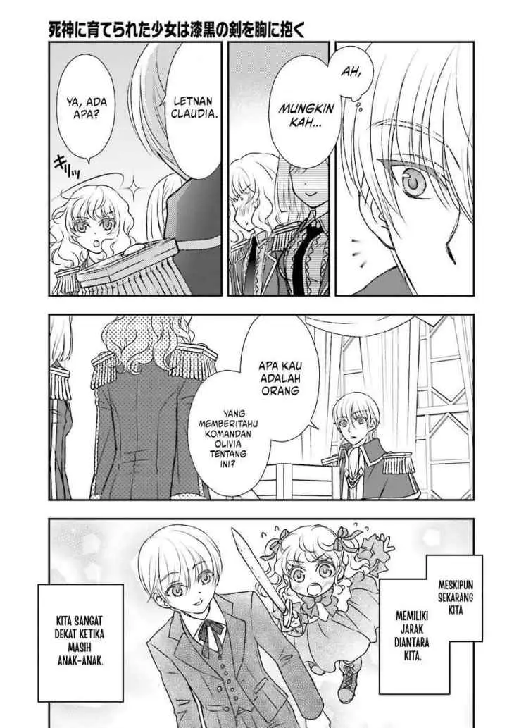 Shinigami ni Sodaterareta Shoujo wa Shikkoku no Tsurugi wo Mune ni Idaku chapter 41 halaman 12