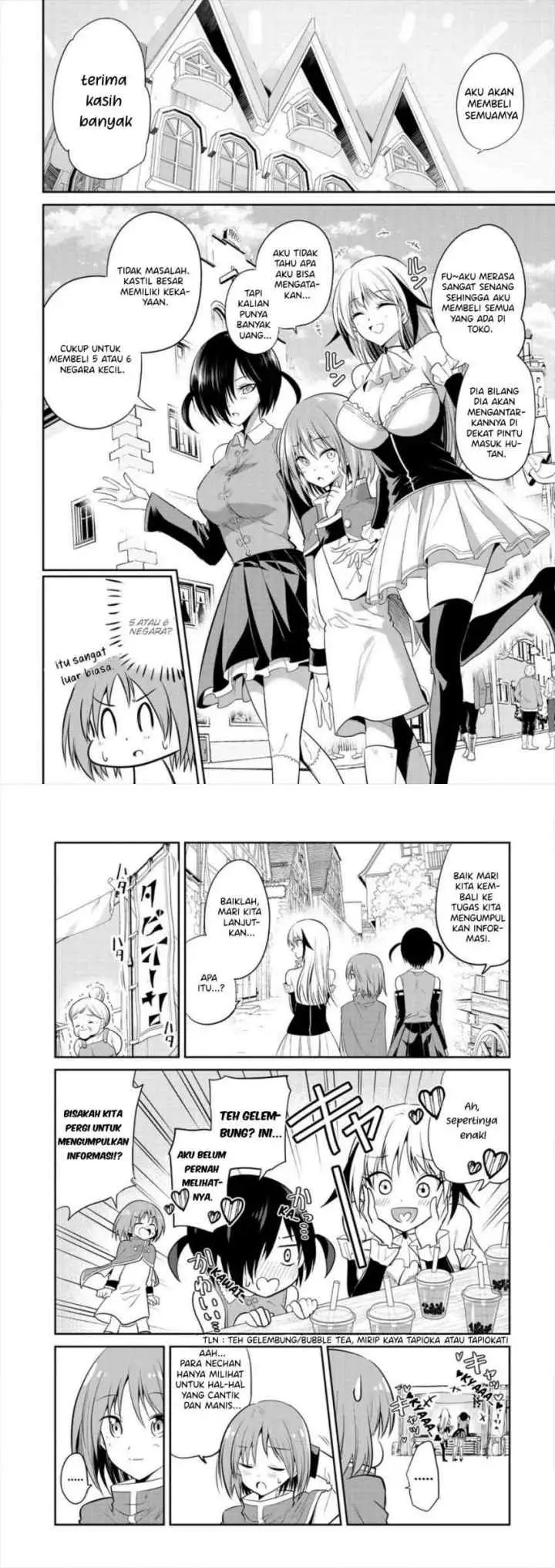 Maou no Musume-tachi yo Ma Guwa Eba Tsuyoku Narerutte Hontou Desu Ka? chapter 4 halaman 4