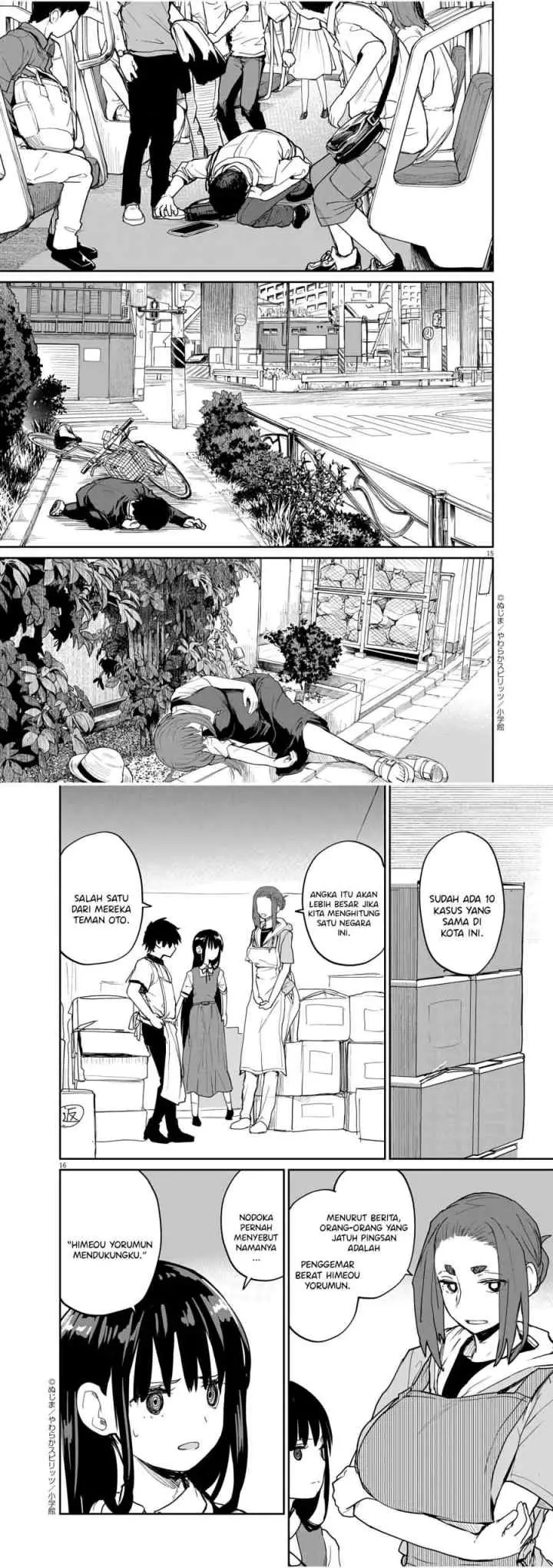 Kaii to Otome to Kamikakushi chapter 35 halaman 8