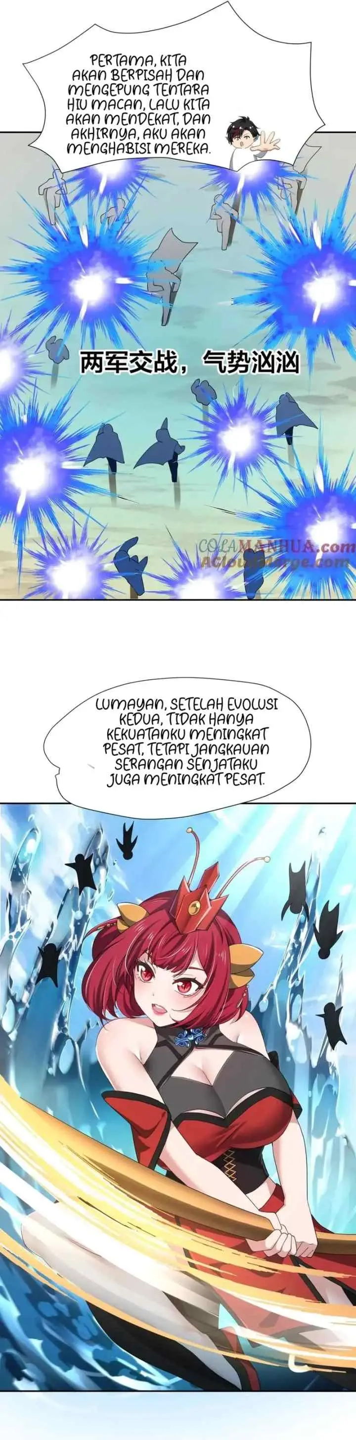 After Merging With the Goddess, I Am Invincible chapter 73 halaman 8