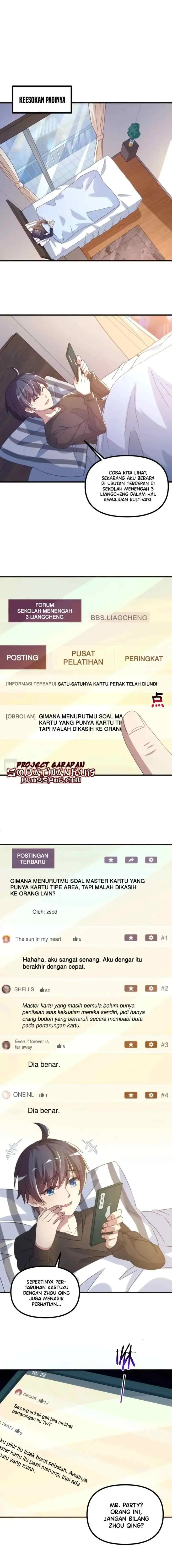 My Card Has Limitless Enhance chapter 6 halaman 7
