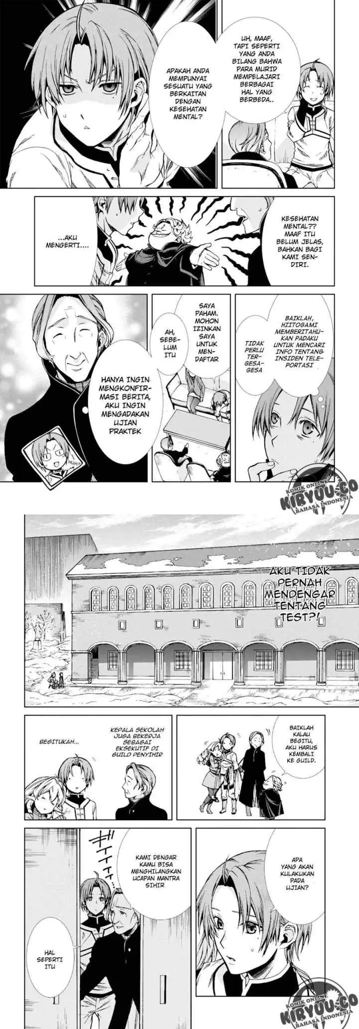 Mushoku Tensei: Isekai Ittara Honki Dasu chapter 54 halaman 6