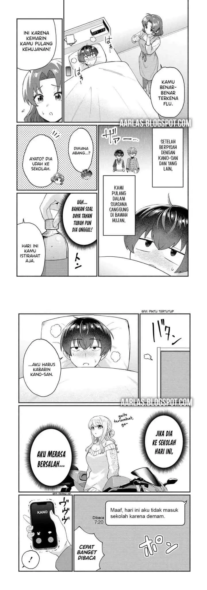 Douyara Ore wa Imadoki Gal na Toshiue Osananajimi kara Gekiomo Kanjou wo Mukerareteiru Rashii chapter 8 halaman 8