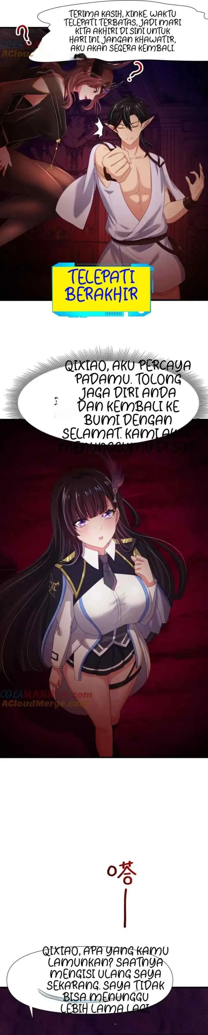 After Merging With the Goddess, I Am Invincible chapter 59 halaman 8